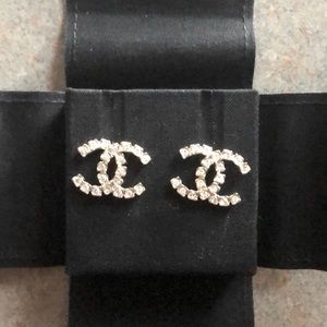 Authentic Chanel Stud Earrings